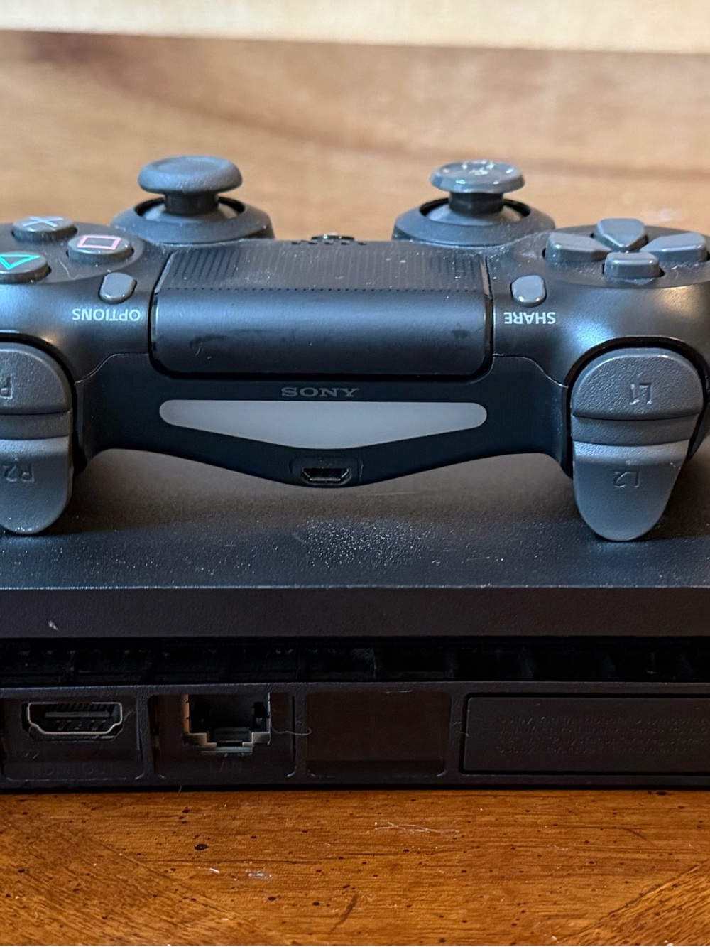 Sony PlayStation 4 (PS4) Slim Black Console Bundle with Controller and Cables - Picture 2 of 11